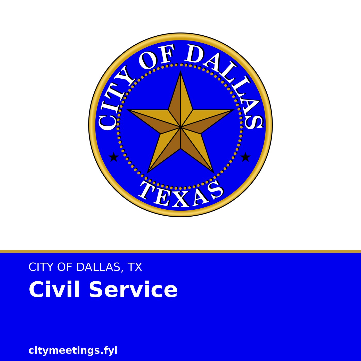 Dallas: Civil Service cover