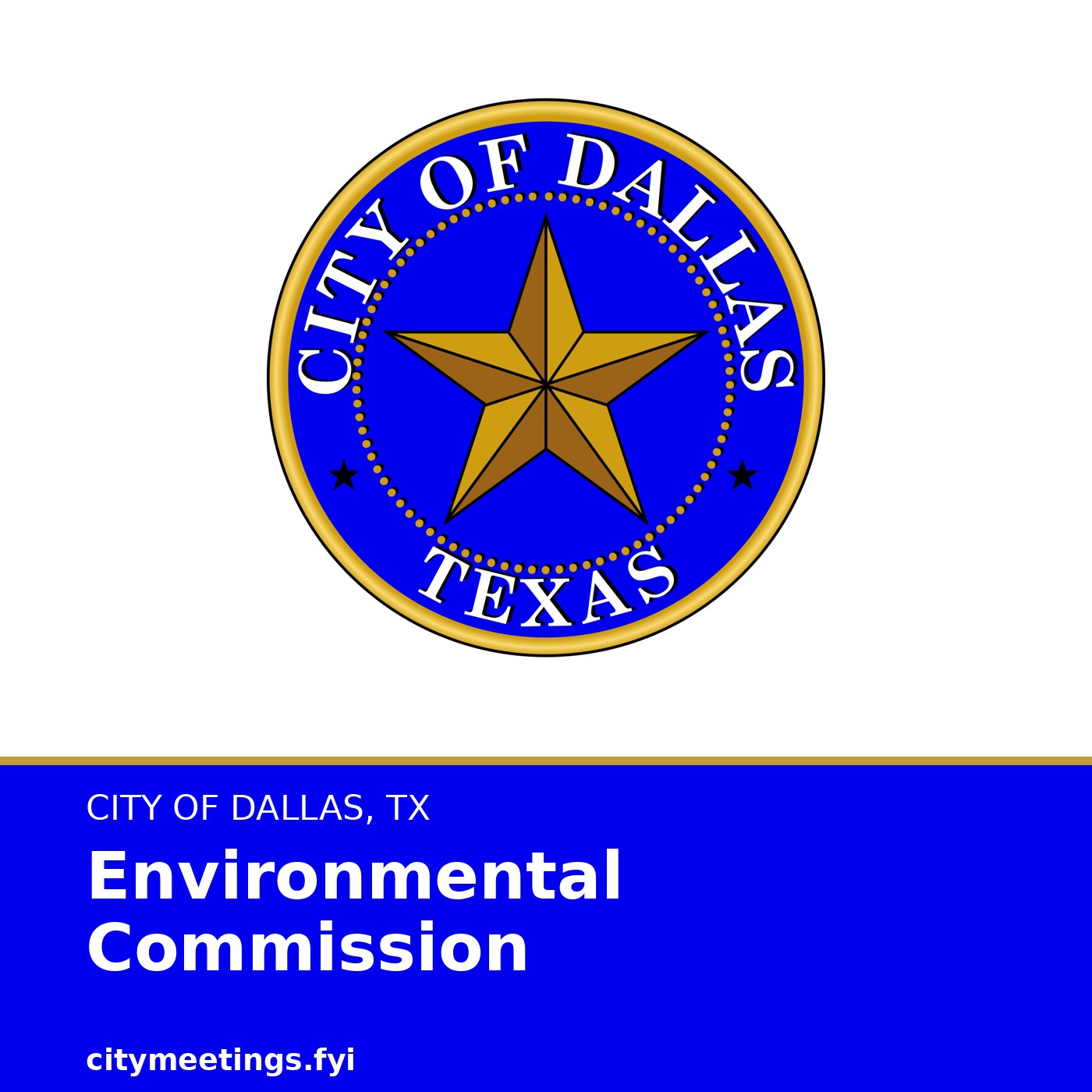 Dallas: Environmental Commission cover