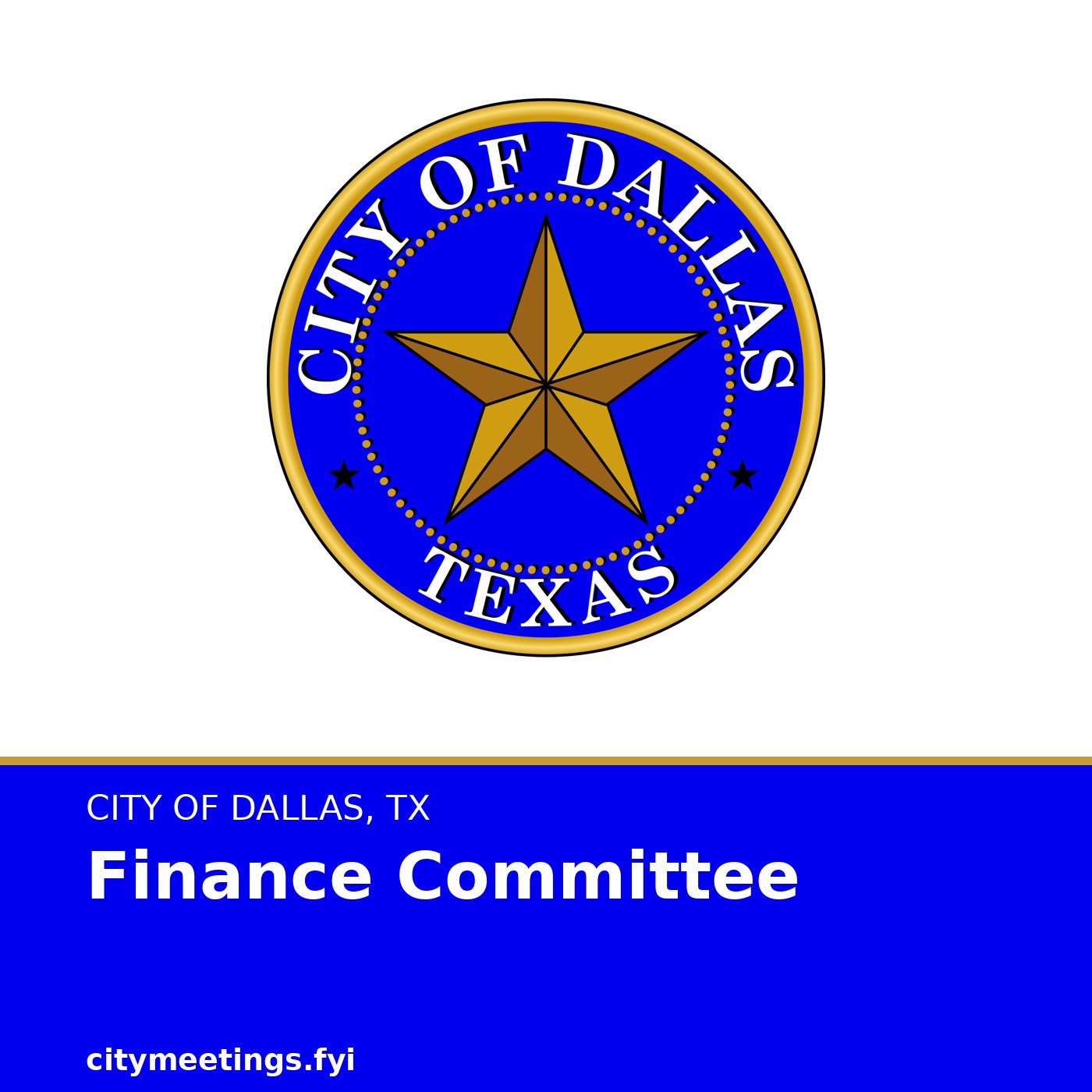 Dallas: Finance Committee cover