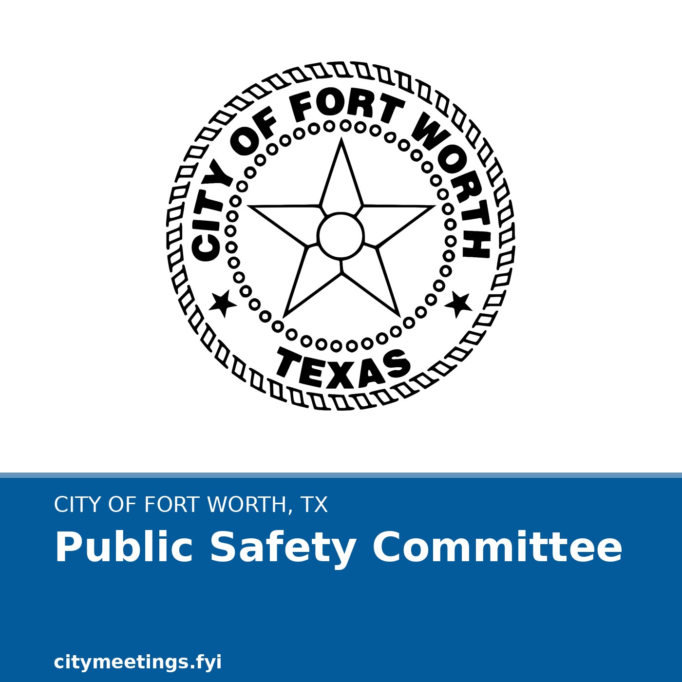Fort Worth: Public Safety Committee cover