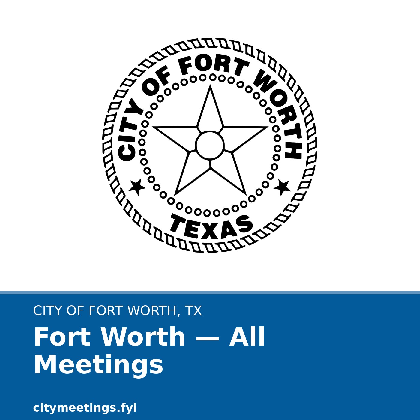 Fort Worth — All Meetings cover